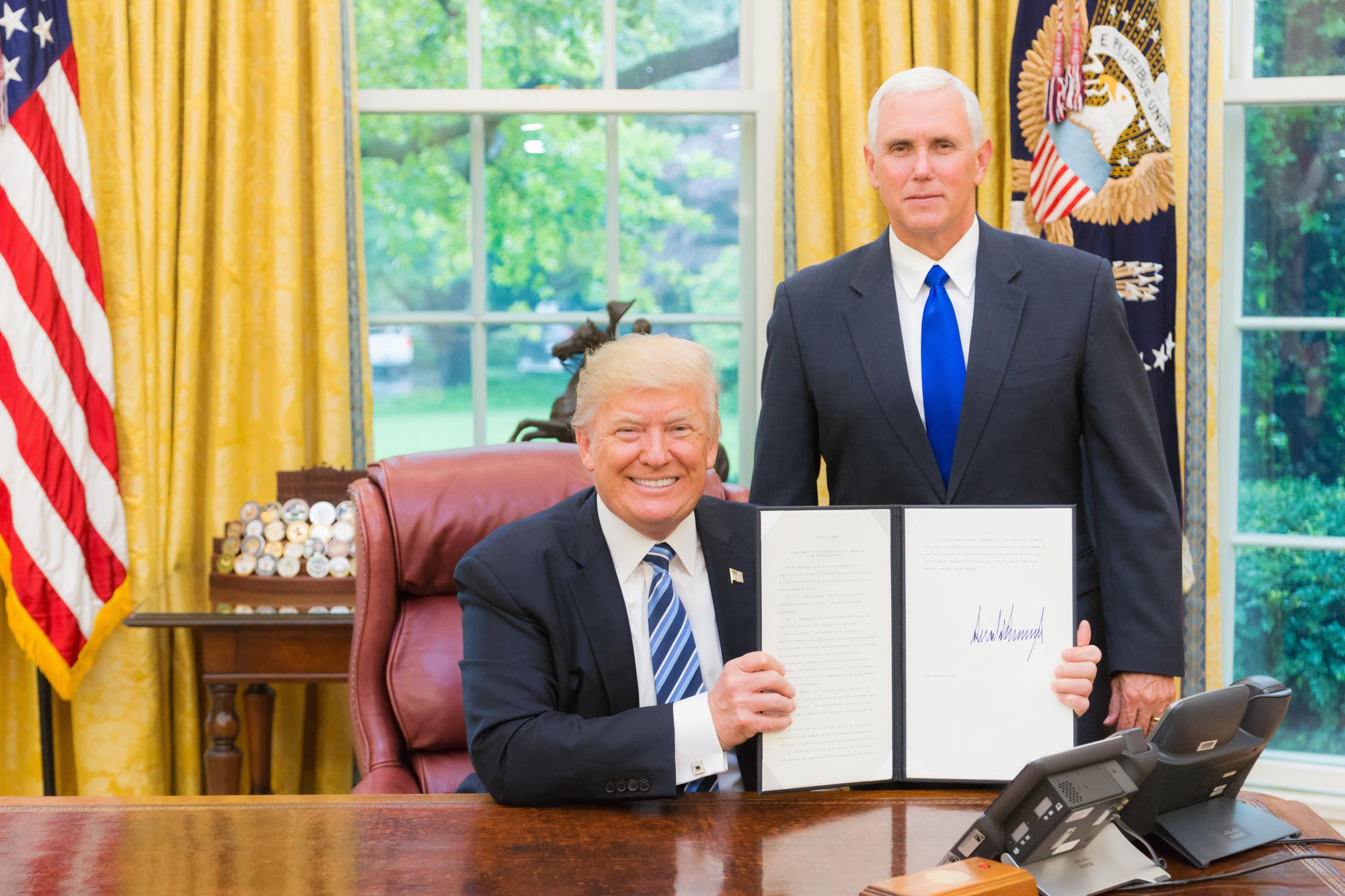 President Donald Trump and Melania Trump